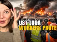 Ukraine Strikes Baltic Oil Hub, Sparks Russian Worker Unrest