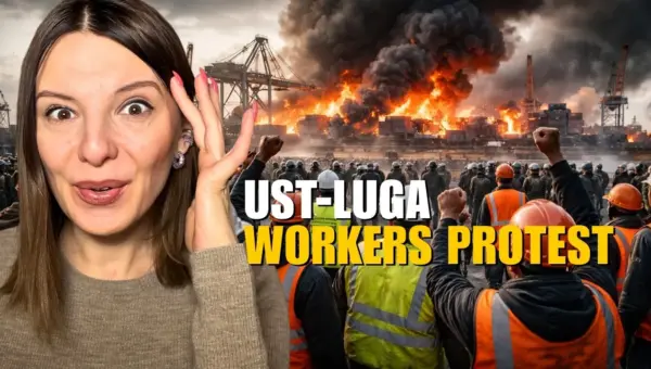 Ukraine Strikes Baltic Oil Hub, Sparks Russian Worker Unrest