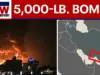 US Bombs Iran Missile Sites Near Hormuz Strait
