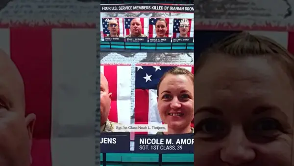 US Identifies Four Service Members Killed in Iranian Drone Attack