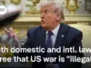 US Now Officially at War with Iran, Legal Expert States