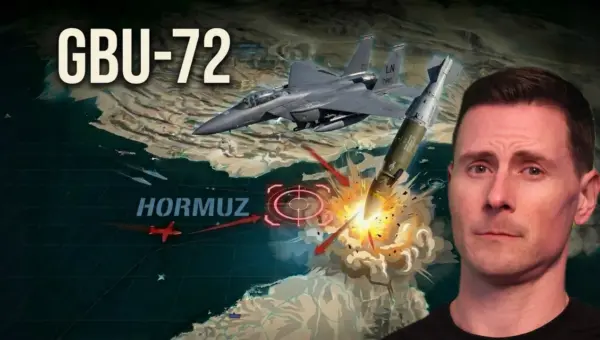 US Strikes Iran Missile Sites Near Hormuz Strait