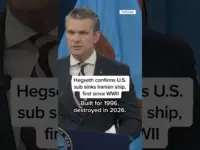 US Submarine Sinks Iranian Warship in Indian Ocean