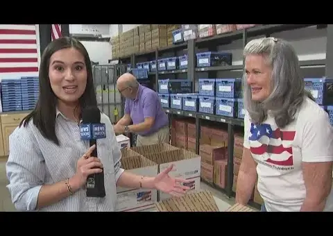 US Troops Get Comfort From Home Care Packages