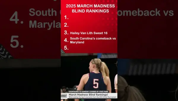 Van Lith Shines in Blind Ranking of March Madness Moments