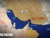 Vessel Ablaze in Strait of Hormuz Amidst Tensions