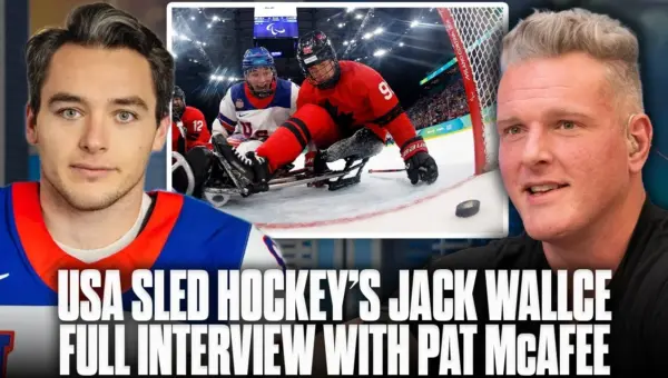 Wallace Leads USA Sled Hockey to Gold vs. Canada