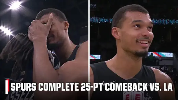 Wemby’s 25-PT Comeback Win: ‘Hardest Game of My Life!’