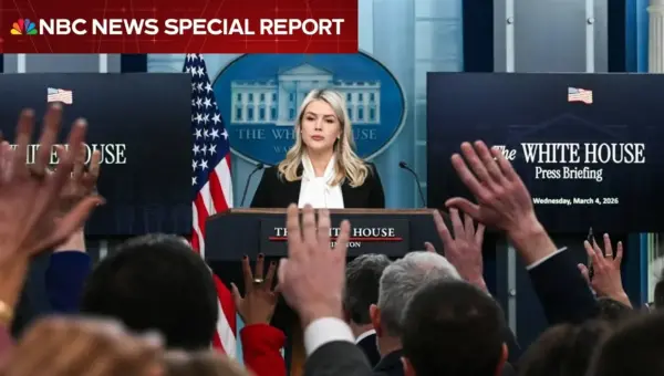 White House Briefs on ‘Operation Epic Fury,’ Iran Strikes