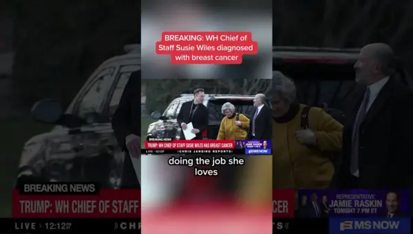 White House Chief of Staff Susie Wiles Diagnosed with Breast Cancer