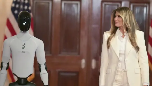 White House Showcases Robot Amid Viral Incidents