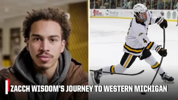 Wisdom’s Drive Fuels Western Michigan Hockey’s Rise