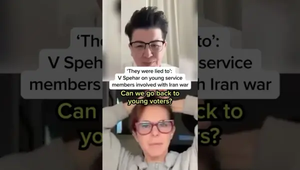 Young Troops Feel Betrayed by Iran Policy, V. Spehar Says