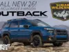 2026 Subaru Outback Wilderness: Rugged Charm Meets Tech Quirks