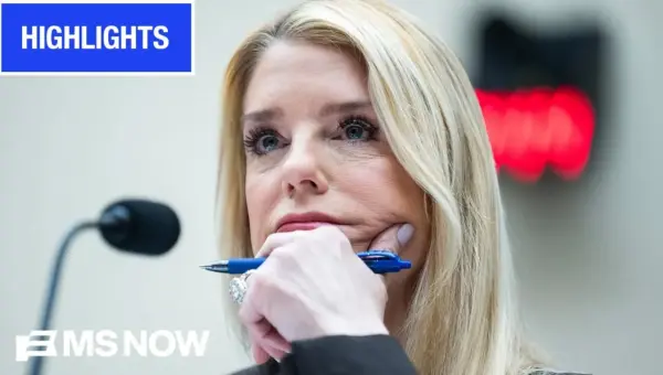 AG Pam Bondi Under Fire for DOJ’s Political Leanings