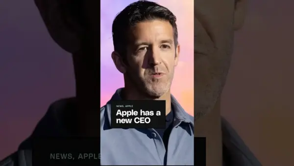 Apple Names Ternus New CEO as Cook Steps Down