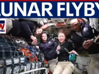 Artemis Astronauts Reach Midpoint to Moon, Send Back Stunning Views