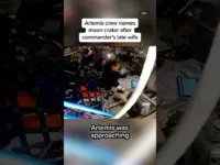 Artemis II Astronauts Honor Commander’s Late Wife on Moon