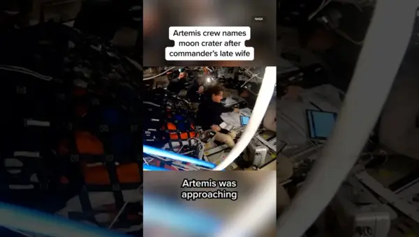 Artemis II Astronauts Honor Commander’s Late Wife on Moon