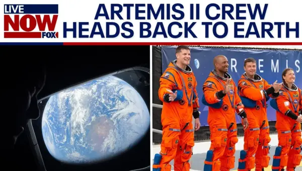 Artemis II Astronauts Near Earth After Historic Moon Flyby