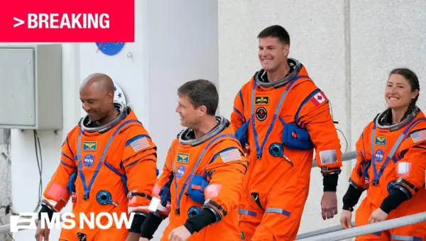 Artemis II Astronauts Splash Down After Moon Orbit Mission