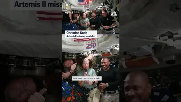 Artemis II Crew Shares Earth Views, Mission Lessons