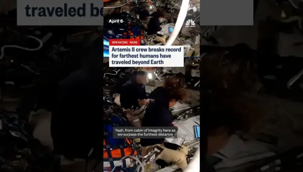 Artemis II Crew Shatters Distance Record Beyond Earth