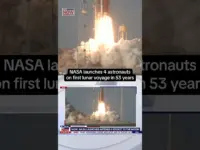 Artemis II Launches: Crew Heads to Moon on Historic Voyage