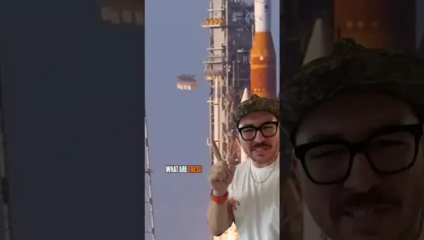 Artemis II Rocket Sheds Escape System at Liftoff