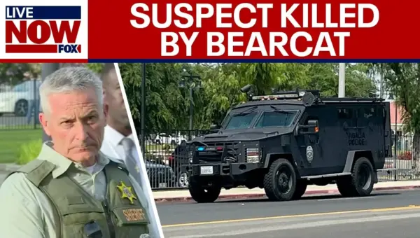 Bearcat Runs Over, Kills Shooting Suspect After Deputy Death