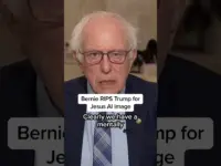 Bernie Sanders Slams Trump Over AI Jesus Image