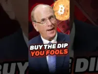 BlackRock CEO Urges Crypto Buyers to ‘Buy the Dip’