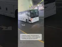 Bus Smashes Airport Pole: Warning Signs Fail Drivers?