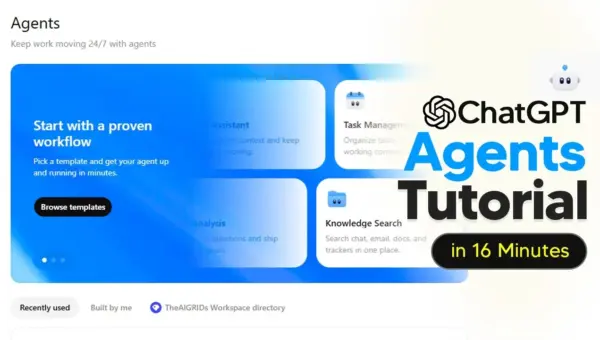 ChatGPT Agents Automate Complex Workflows