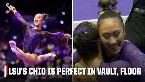 Chiao’s Perfect 10s Lead LSU Dominance!