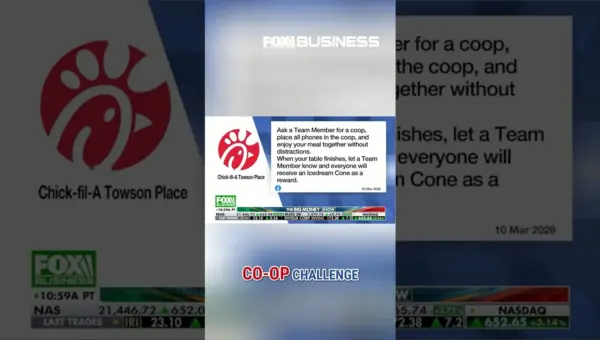 Chick-fil-A Offers Free Ice Cream for Phone-Free Dining