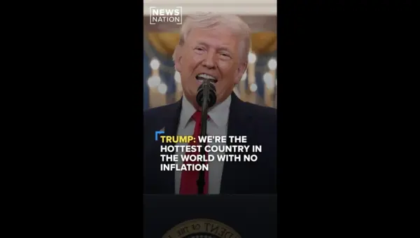 Claim: US Economy Is ‘Hottest’ With ‘No Inflation’