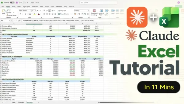 Claude AI Now Works Directly Inside Excel
