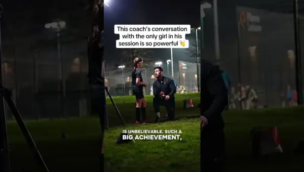Coach’s Fierce Pep Talk Ignites Young Star’s Confidence