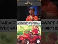 Comedian’s Wild Ride: Brake Failure, Dwarf Scare, and Fake Award