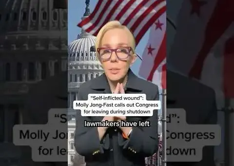 Congress Flees Amid Shutdown, Iran War: Analyst Slams ‘Self-Inflicted Wound’