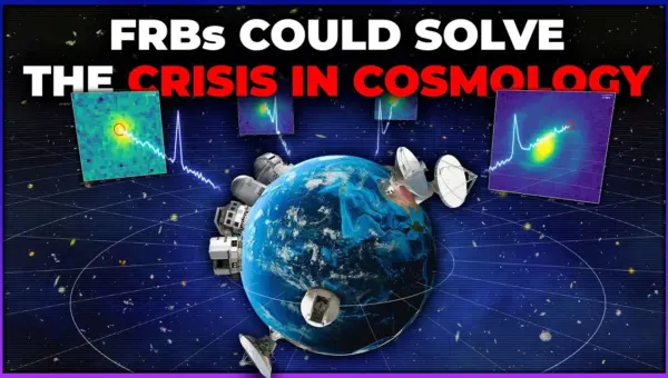 Cosmic GPS: FRBs Could Map Universe Expansion