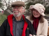 Couple Cultivates Love for 28 Years with Cherry Blossom Tradition