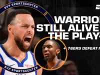 Curry Leads Warriors Past Clippers, 76ers Secure East 7-Seed