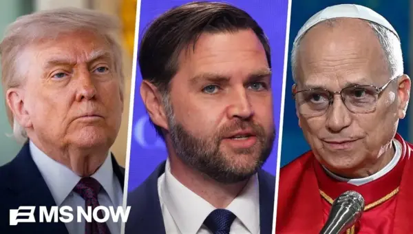 Democrat Slams Trump, Vance for Attacking Pope Over Iran War