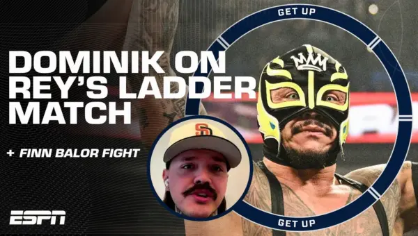 Dominik Mysterio Wants Dad Rey to Go Through Ladders!