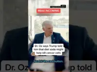 Dr. Oz Claims Trump Believes Diet Soda Fights Cancer