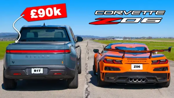 Electric Truck Beats Supercar in Shocking Drag Race