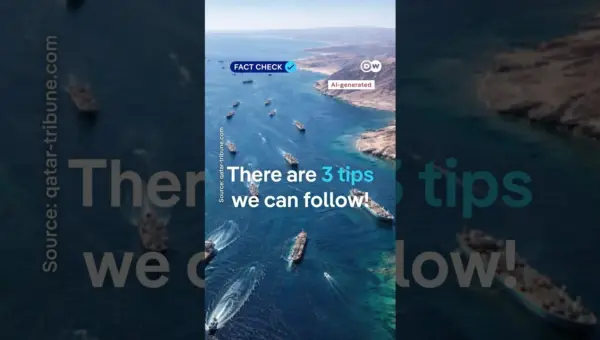 Fake Images Fuel Strait of Hormuz News: How to Spot AI