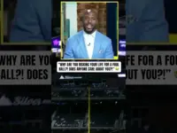 Fan Leaps for Foul Ball Like Odell Beckham Jr.